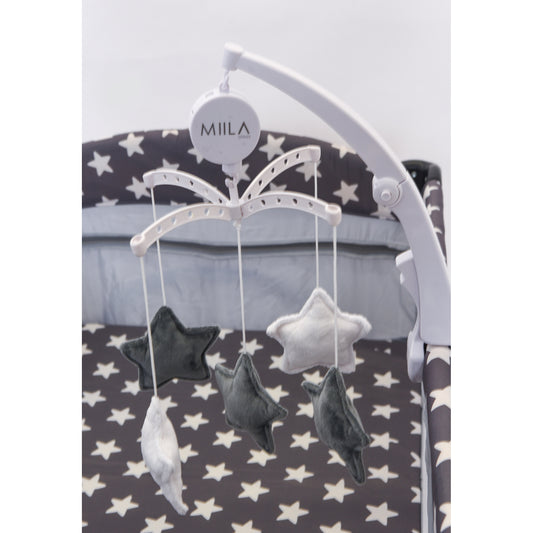 Miila Stars Musical Mobile Pastel Felt Nursery Decor