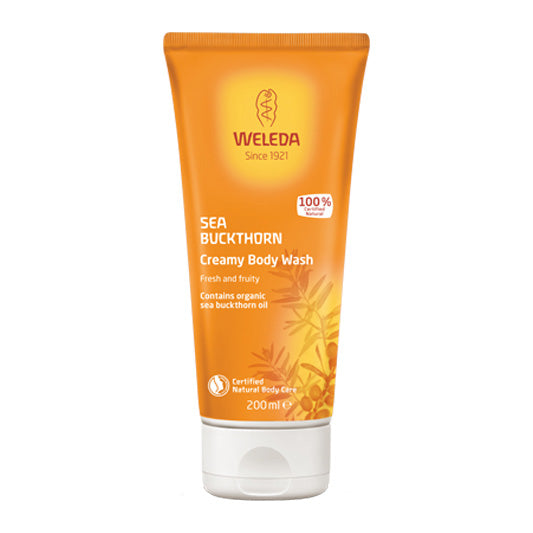 Weleda Sea Buckthorn Creamy Body Wash 200ML - Medaid