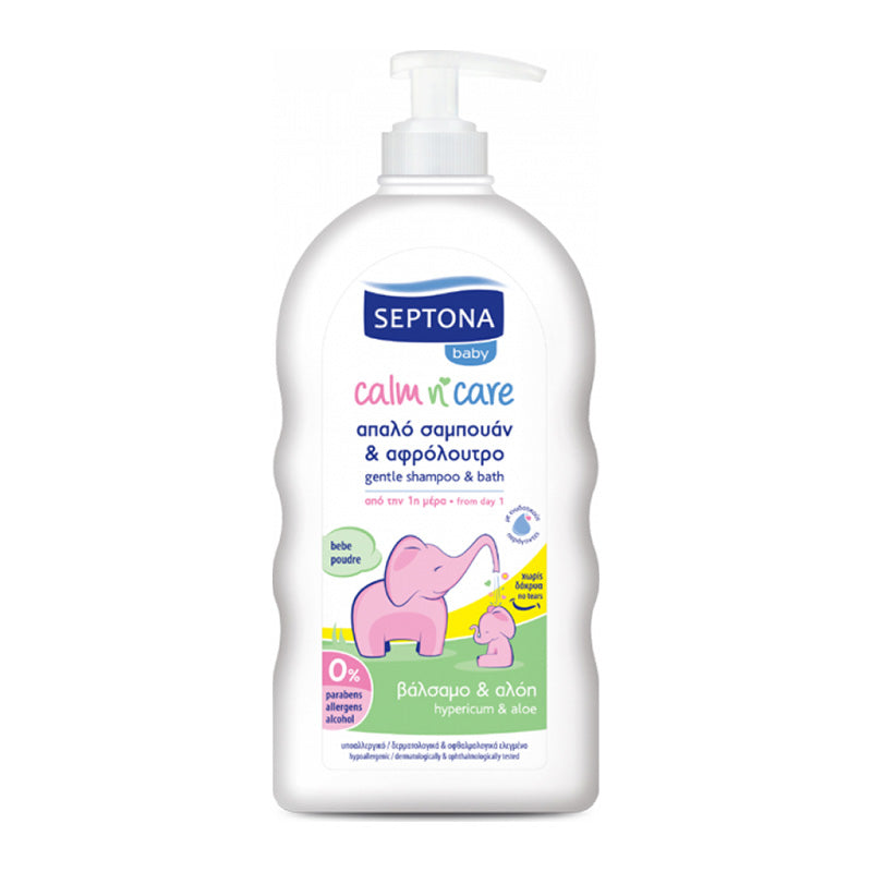 Septona Baby Shampoo & Bath With Hypericum And Aloe 500ML - Medaid International