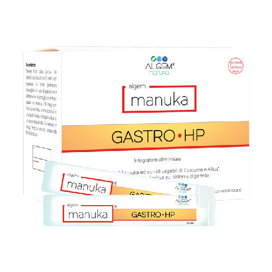 Algem Natura, Manuka Gastro Hp, 15 Sticks X 10ML - Medaid