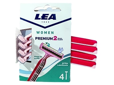 Lea Women Premium 2 Blades Dispo Razor - Medaid