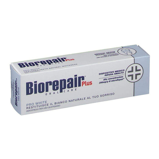 Biorepair Pro White Plus Toothpaste 75ml - Medaid