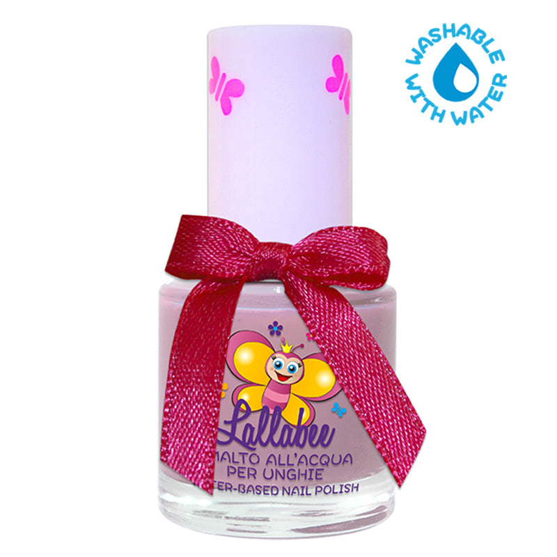 Lallabee Pearly Cottn Candy Wtr-bsd Nail Enamel - Medaid