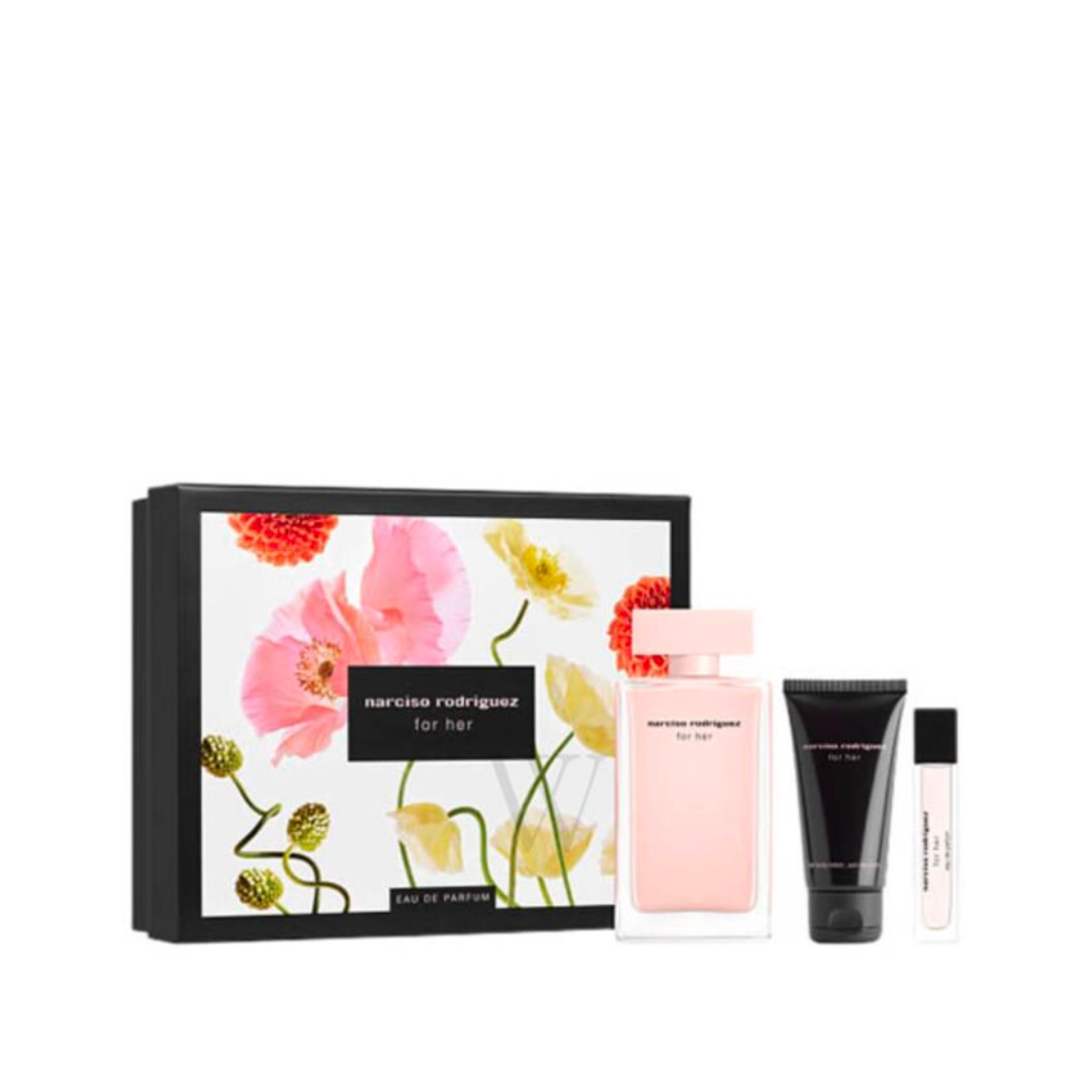 Narciso Rodriguez Her Eau De Parfum 100ml Gift Set - Medaid