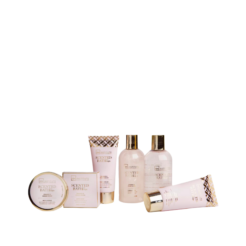 IDC Institute Scented Bath Gold Complete Bath Set - Medaid