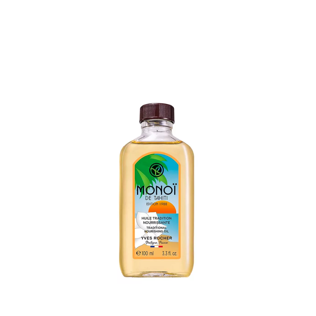 Yves Rocher Monoi Collector Traditional Nourishing Oil For Body And Hair 100ml - Medaid