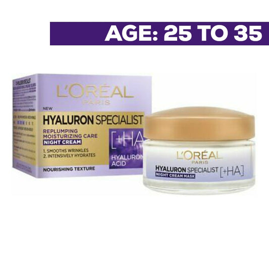 L’Oréal Paris Hyaluron Expert Night Cream 50 ML - Medaid