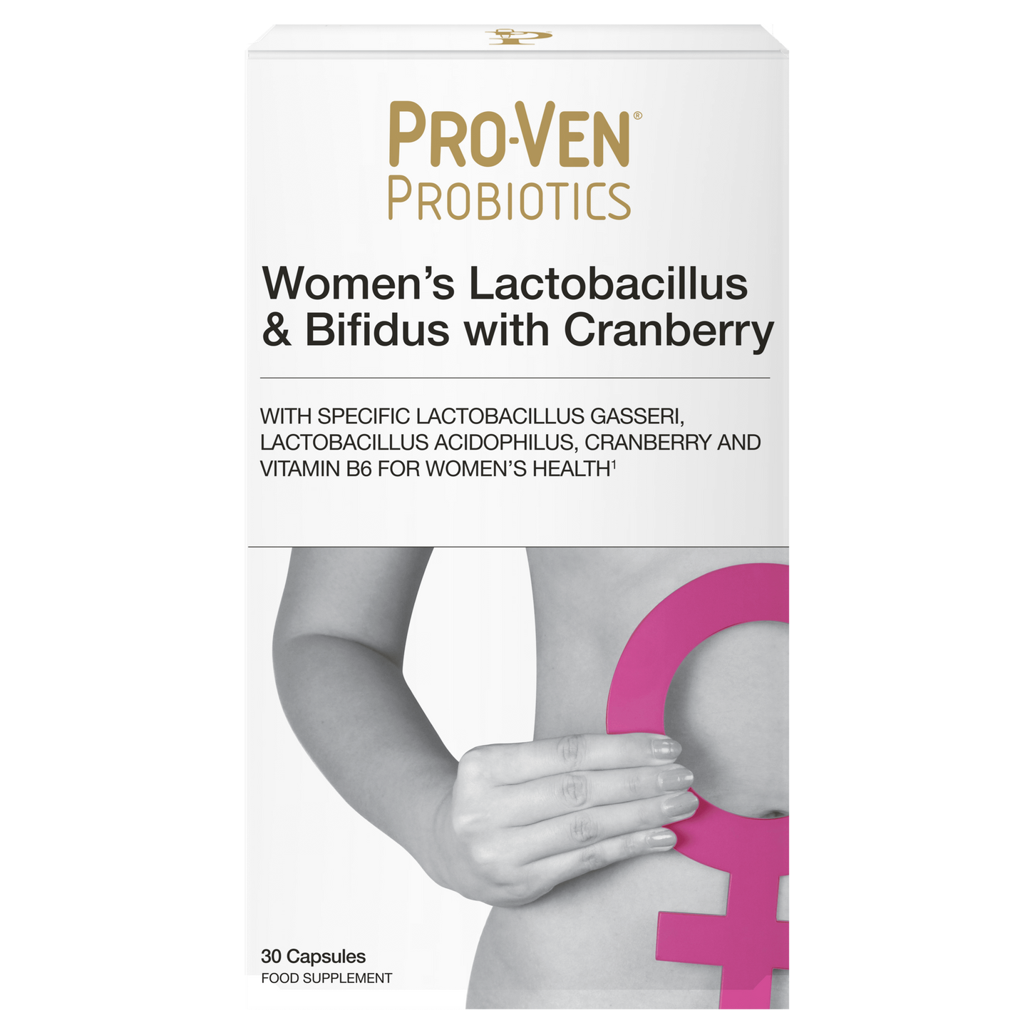 Proven Probiotics Woman'S Lactobacillus & Bifidus With Cranberry - Medaid