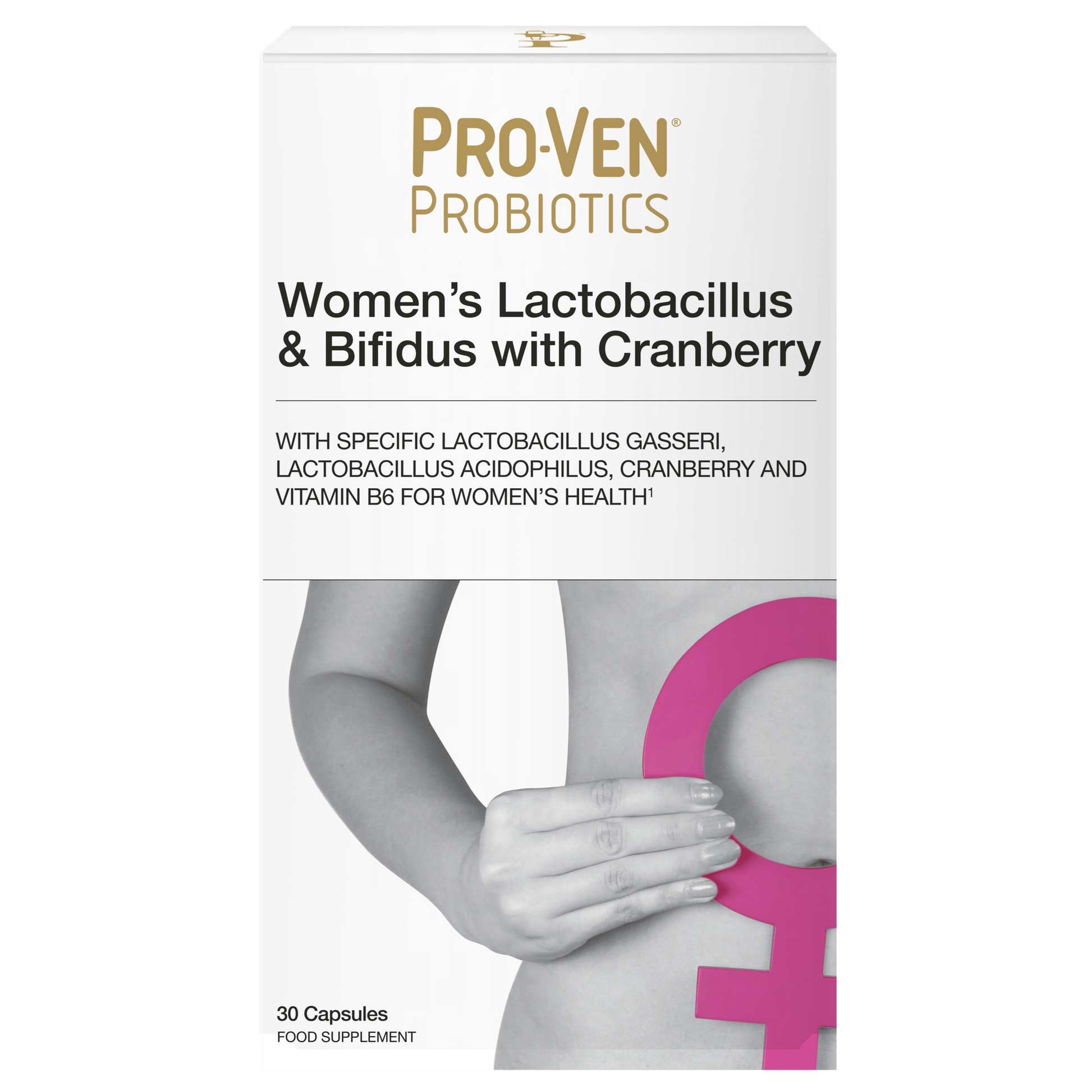 Proven Probiotics Woman'S Lactobacillus & Bifidus With Cranberry - Medaid