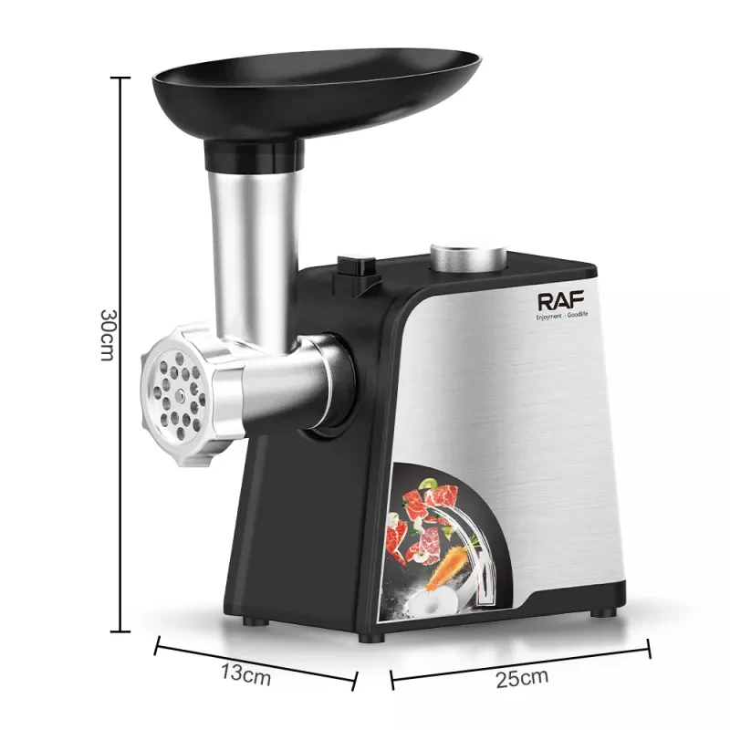 RAF Meat Grinder 2000W Stainless Steel Blades R3392 - Medaid International