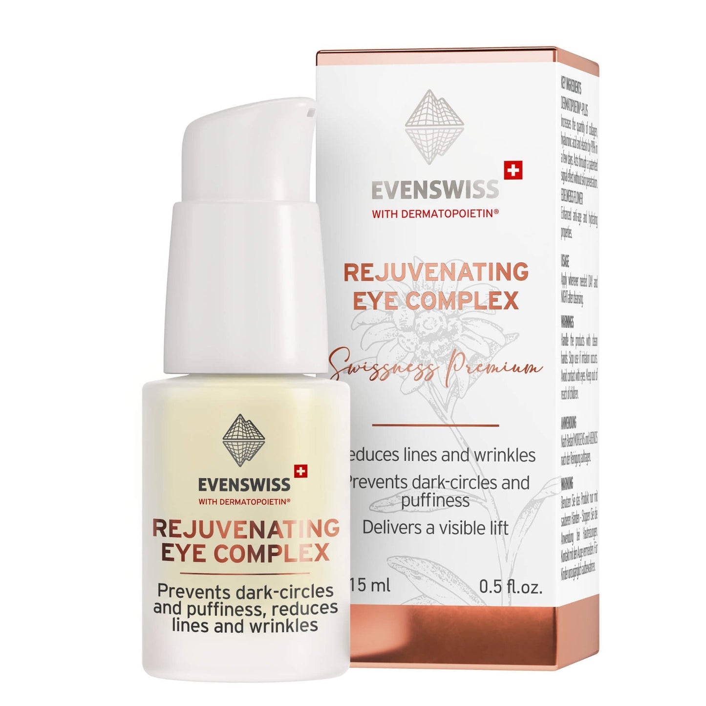 Evenswiss Rejuvenating Eye Complex 15ML - Medaid