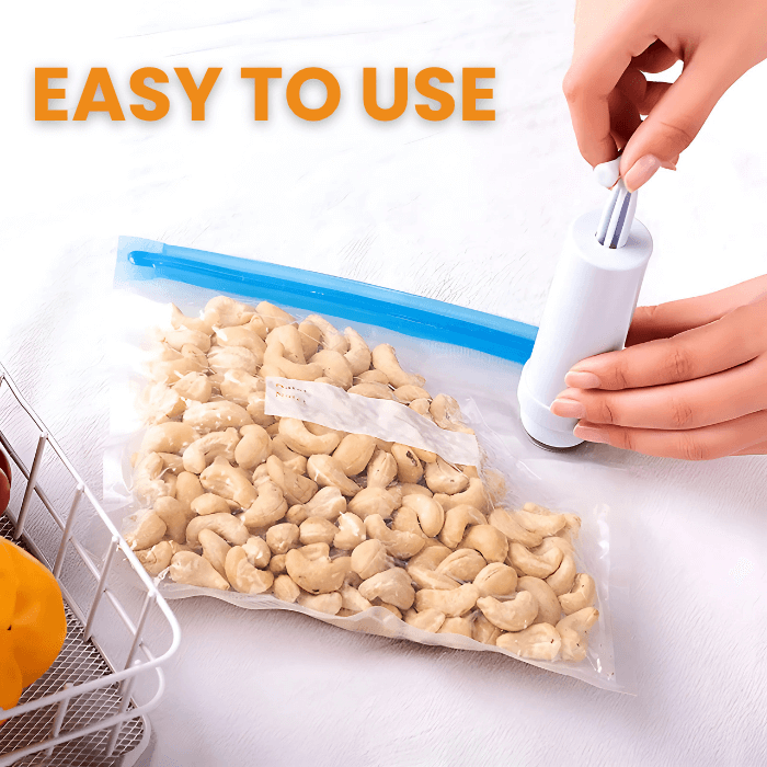 15 Reusable Vacuum Bags Set + Vacuum Pump - Medaid International