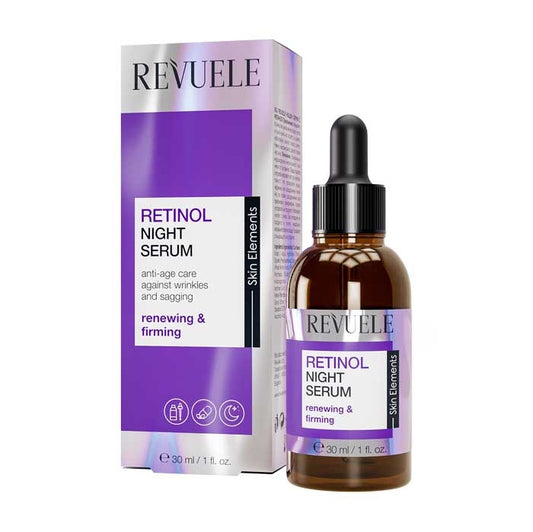 REVUELE RETINOL NIGHT SERUM, 30 ml - Medaid