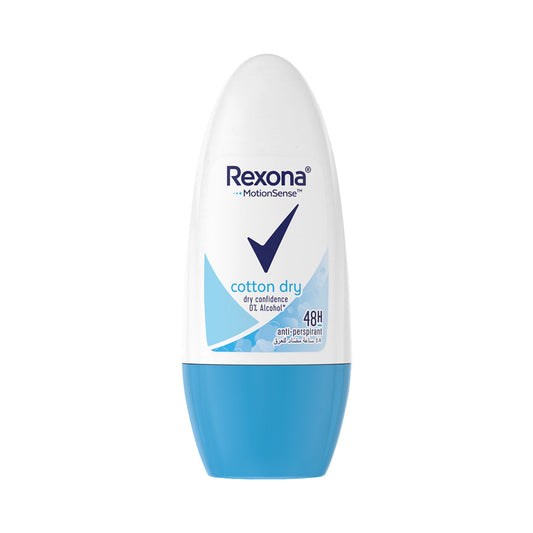 Rexona Women Antiperspirant Cotton Dry Roll On 50ml - Medaid