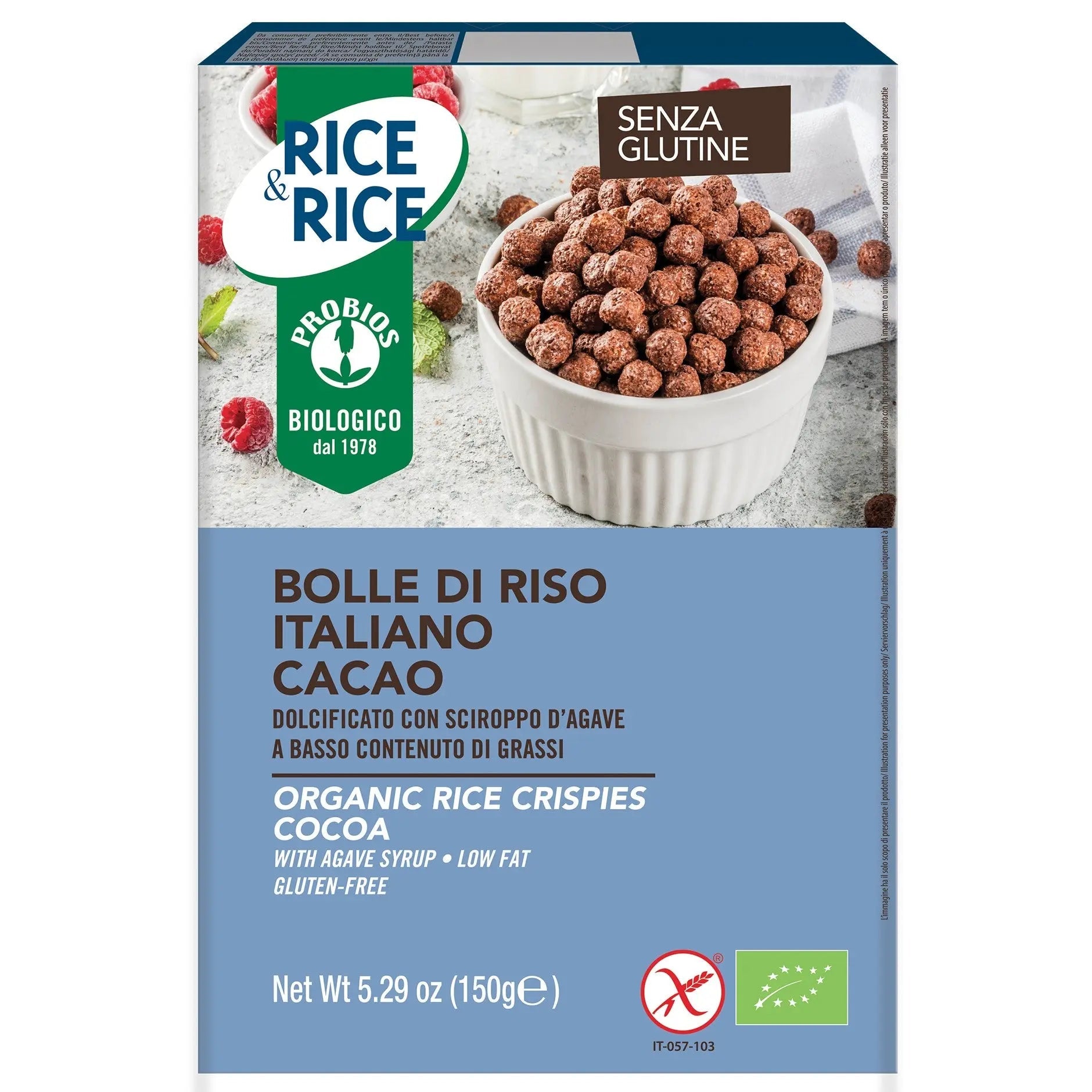 Organic Rice Crispies Cocoa - Medaid International