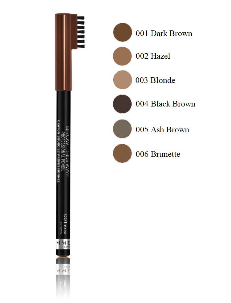 Rimmel brow this way professional pencil - Medaid