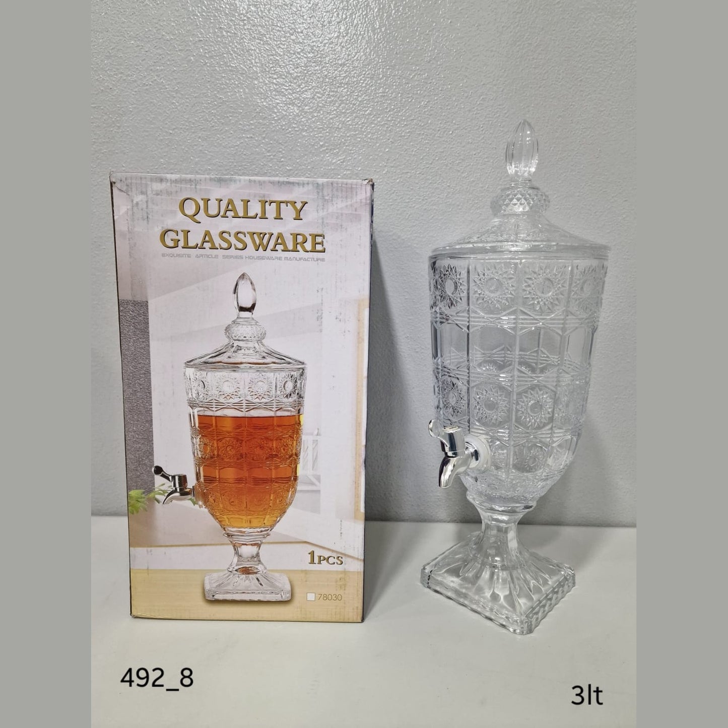 Crystal Juice Dispenser 3L FR1694 - Medaid International