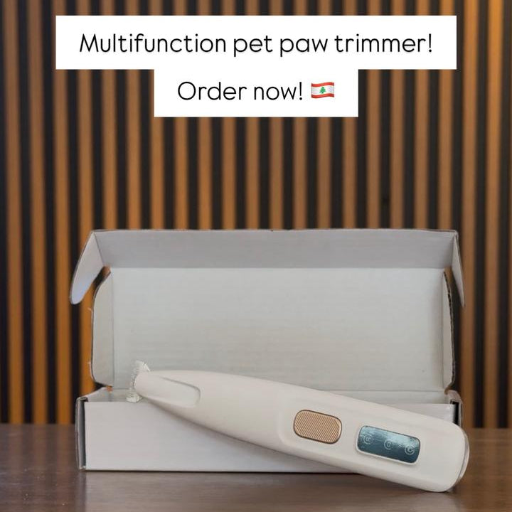 Waterproof Smart Display Pet Grooming Trimmer with LED Light