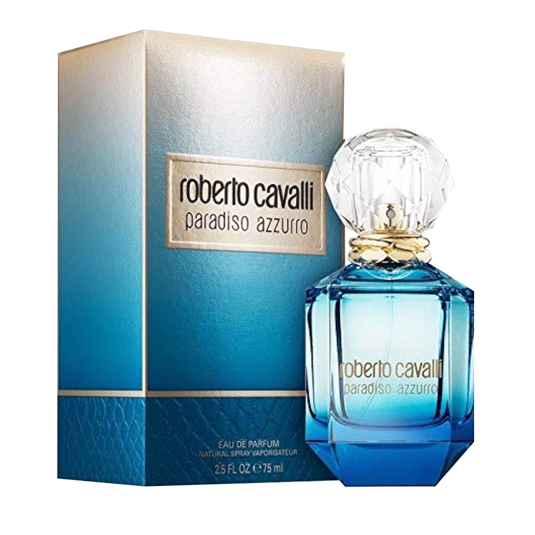 Roberto Cavalli Paradiso Azzurro Eau De Parfum Pour Femme - 75ml - Medaid