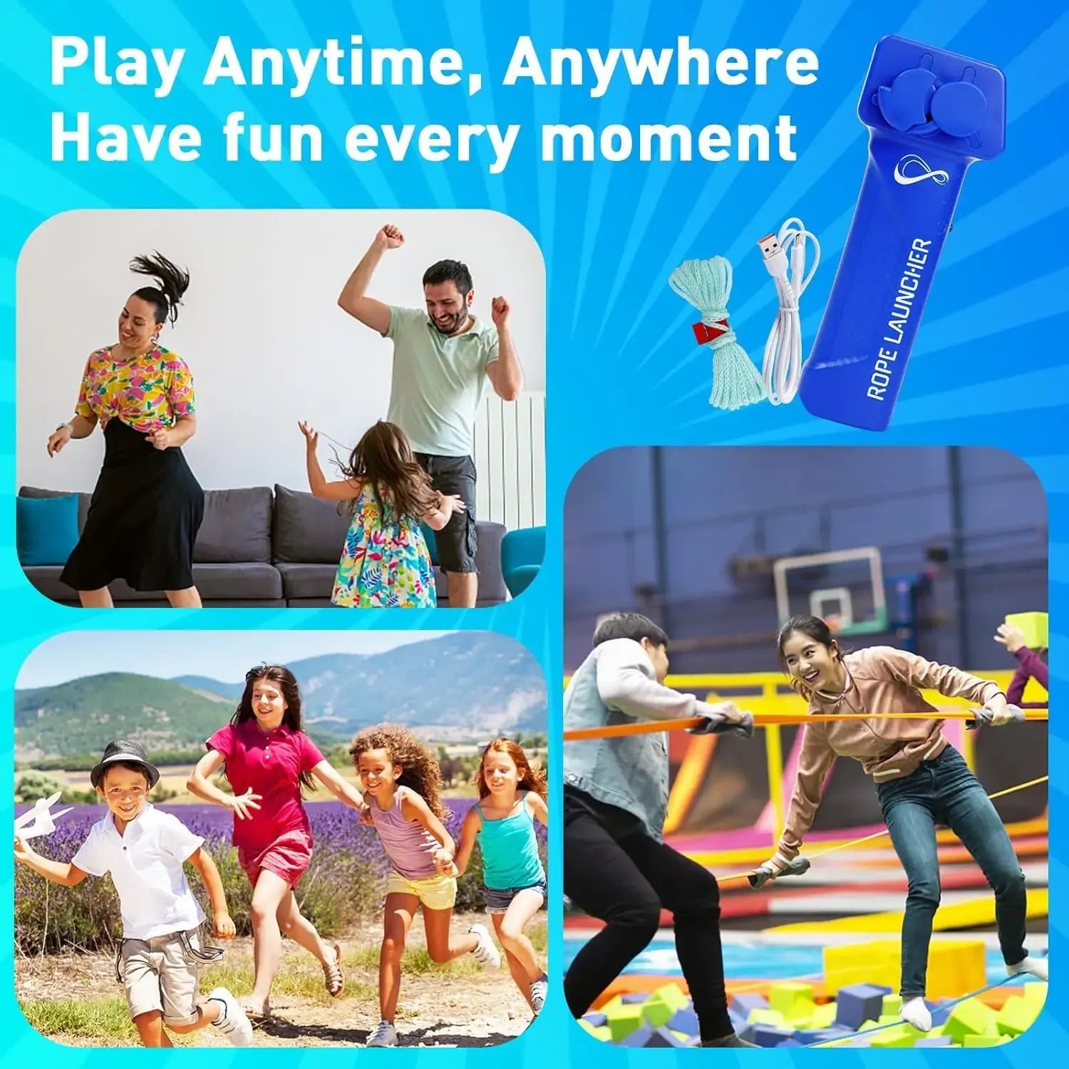 String Launchers - USB Electric Rope Launcher - Medaid International