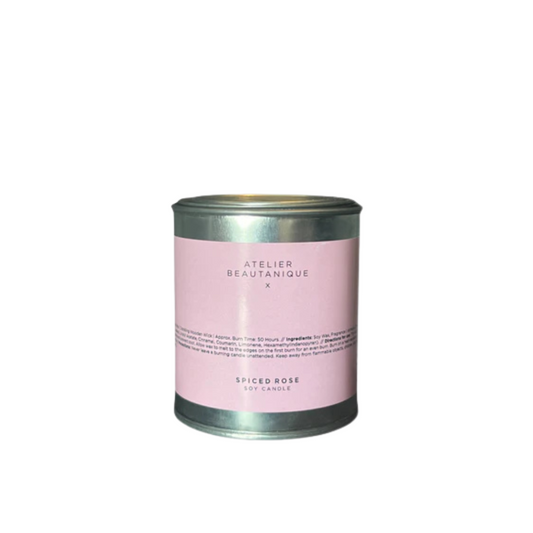 Atelier Beautanique Soy Candle Spiced Rose 300g - Medaid International