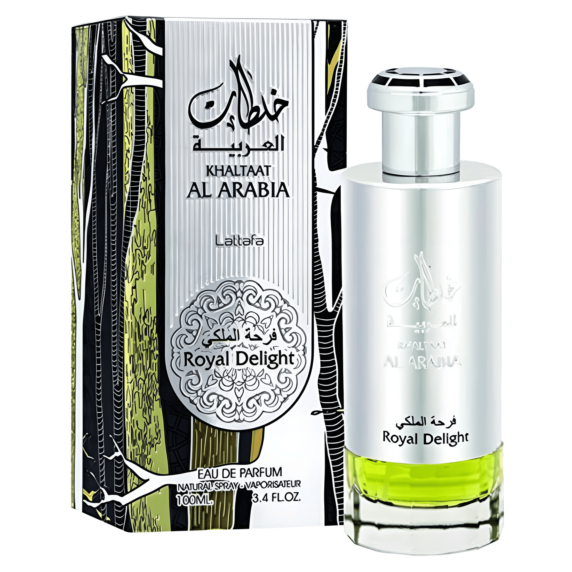 Khaltat Al Arabia Royal Delight Silver by Lattafa - Medaid