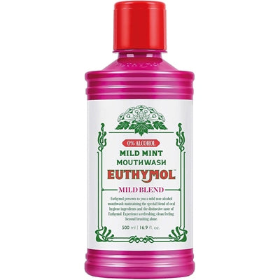 EUTHYMOL MOUTHWASH ICY MINT 500ML PK6 - Medaid
