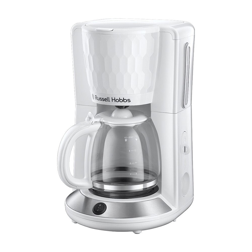 Russell Hobbs Honeycomb Coffee Machine White - Medaid International