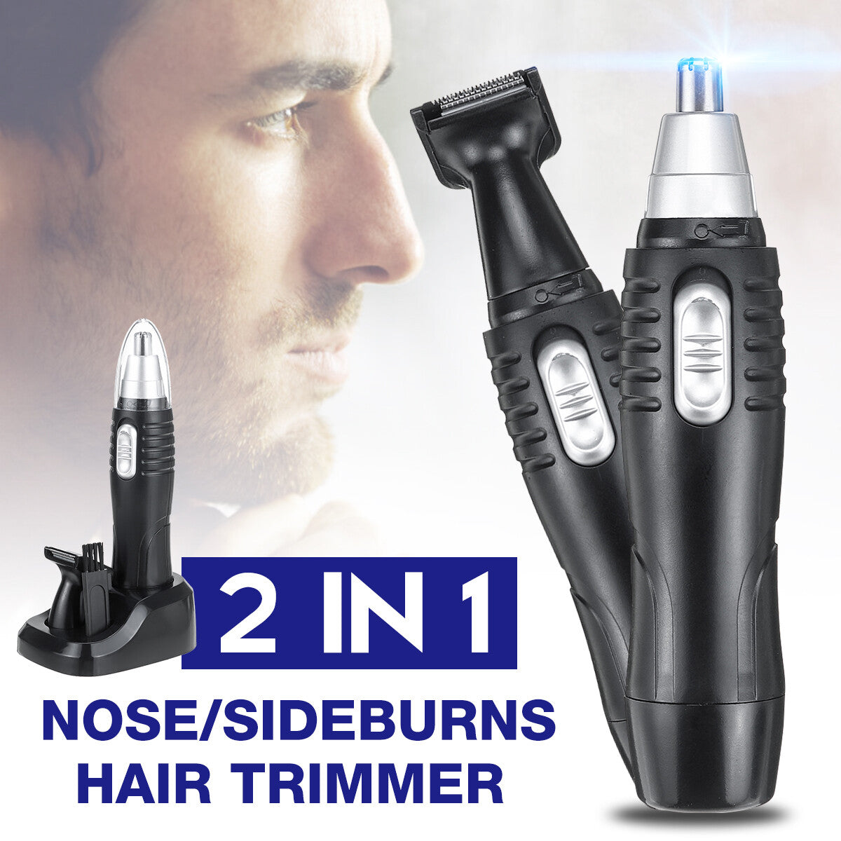 2in1 Nose Hair Trimmer - Medaid International