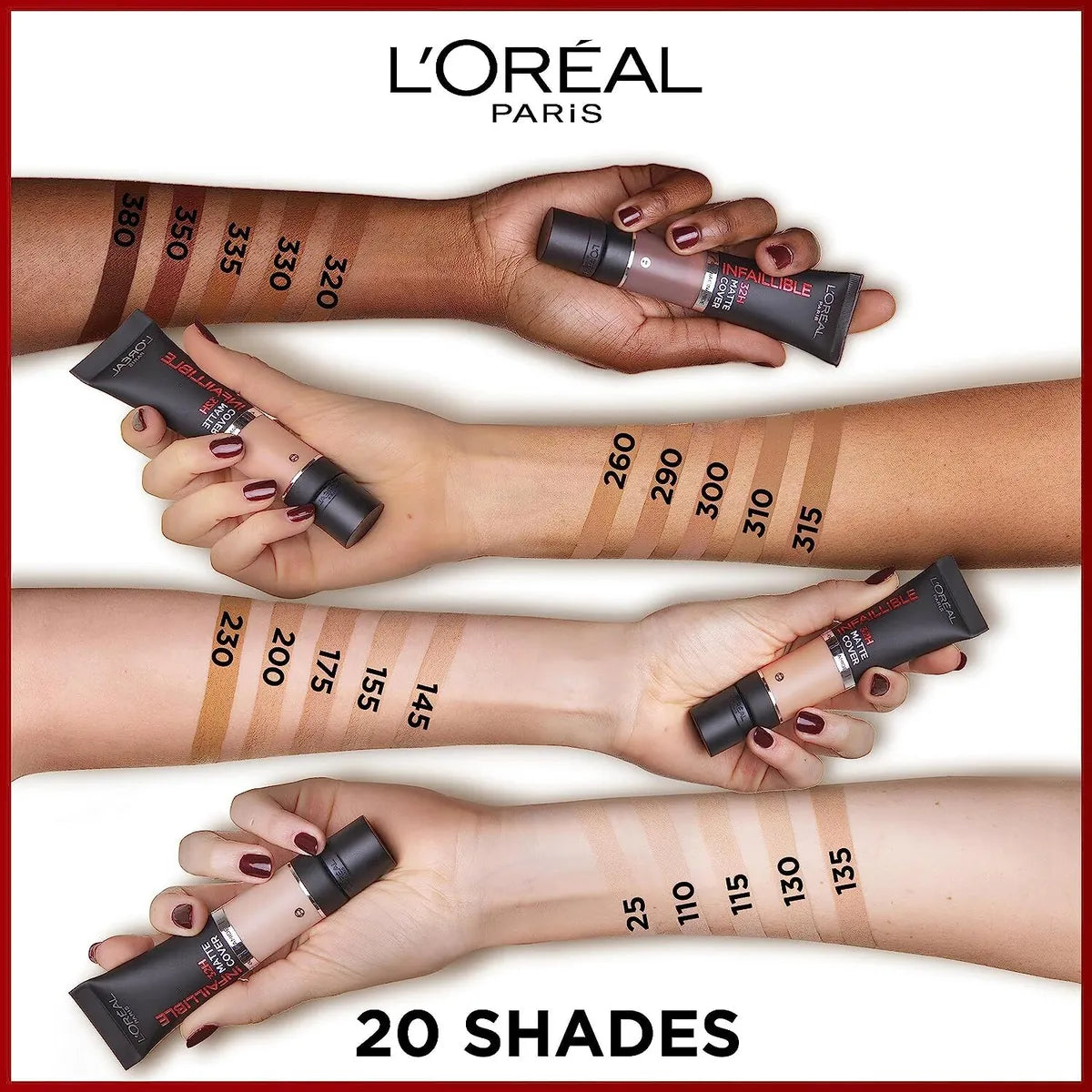 Infallible 24H Matte Cover Foundation - Medaid - Lebanon