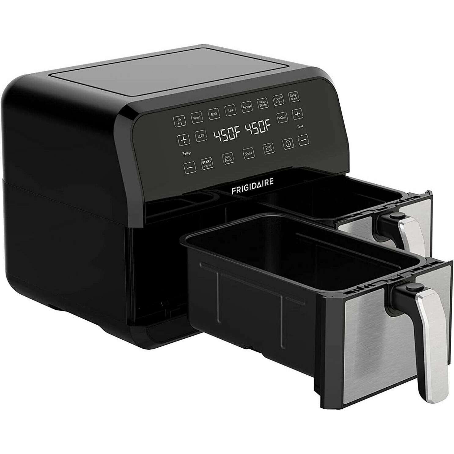 8L Dual Basket Electric Air Fryer 2460W - Medaid International
