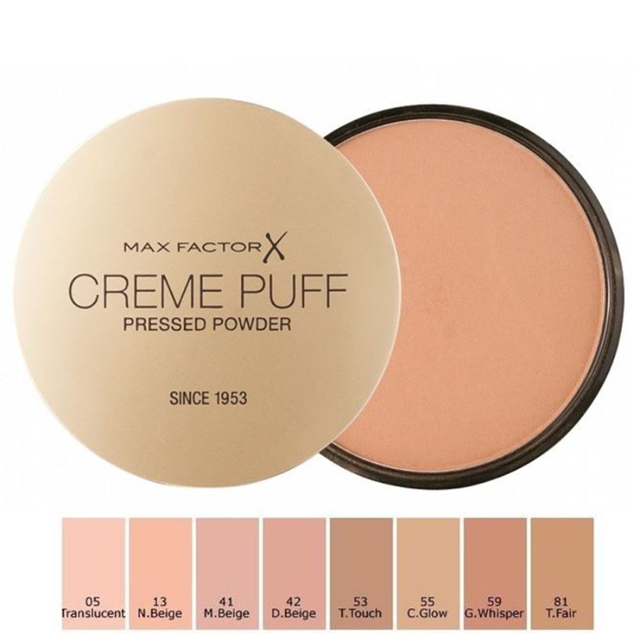 Max Factor Creme Puff Pressed Powder - Medaid