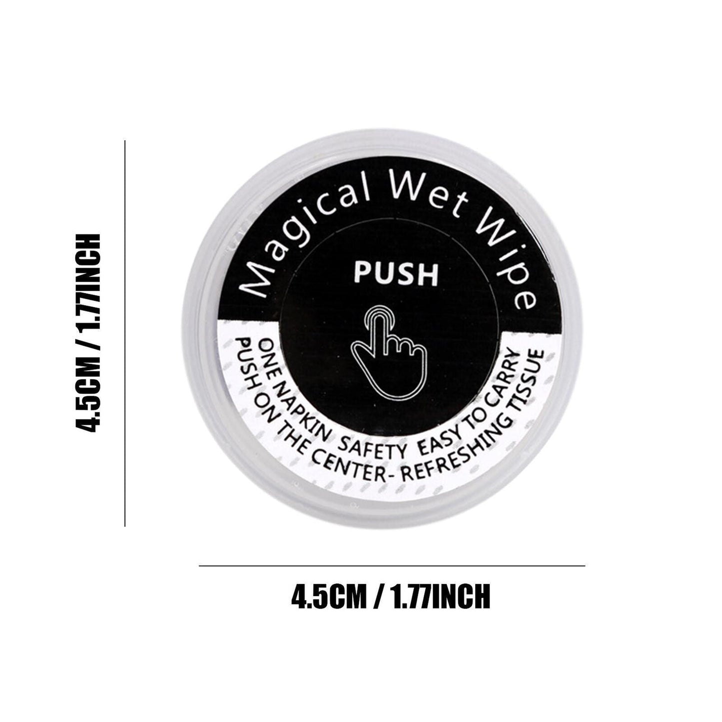 Compressed Wet Wipes, Portable wet wipes - Medaid International