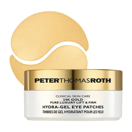 PETER THOMAS ROTH - 24K Gold Pure Luxury Lift & Firm EYE PATCHES | 30 pairs - 60 patches - Medaid