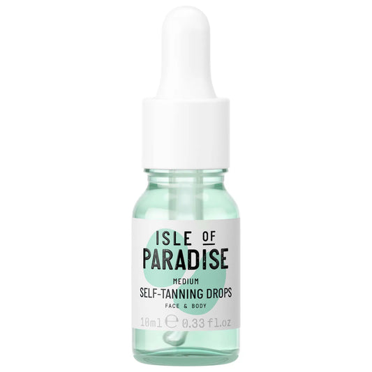 Isle of Paradise - Mini Self Tanning Natural Glow Face Drops | Medium - Medaid International