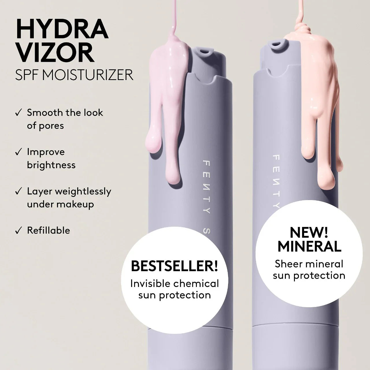 Fenty Skin - Hydra Vizor Mineral SPF 30 Refillable Moisturizer | 30 mL - Medaid