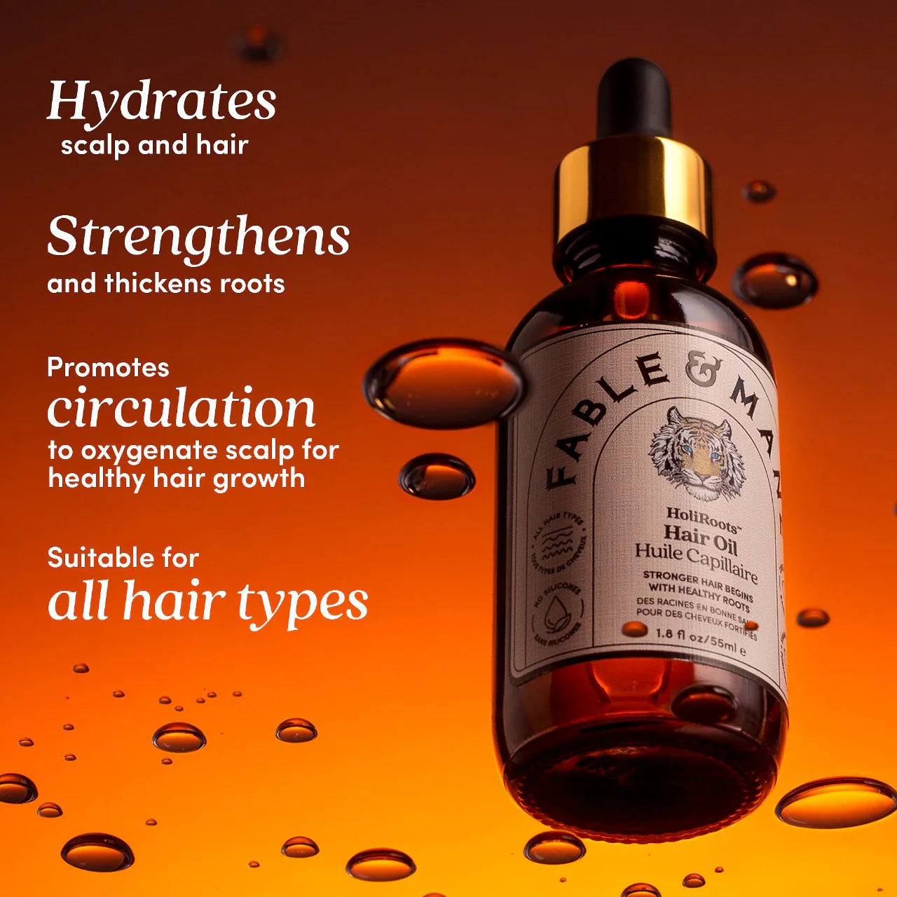 Fable & Mane - Mini Strength & Shine Hair Oiling Duo - Medaid