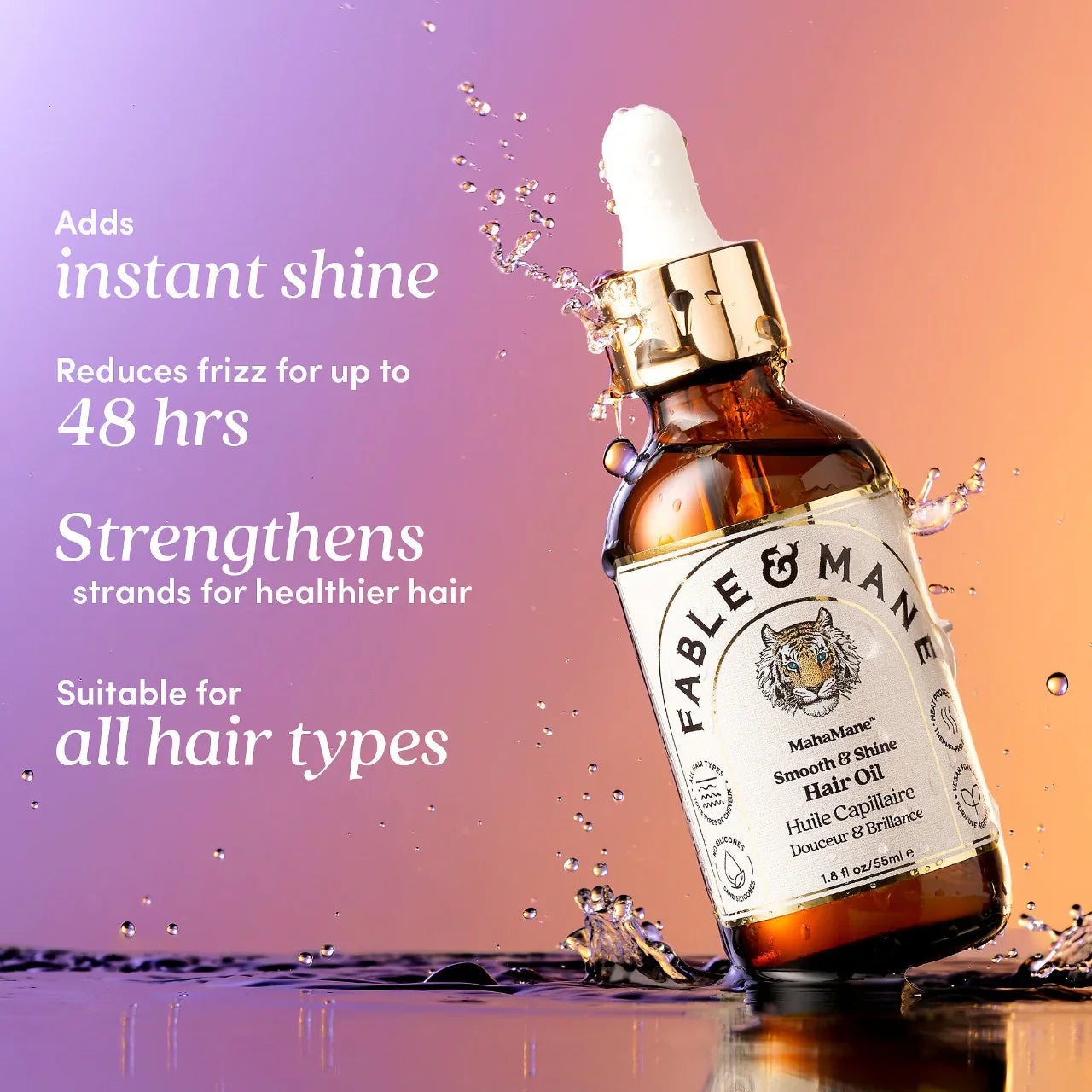 Fable & Mane - Mini Strength & Shine Hair Oiling Duo - Medaid