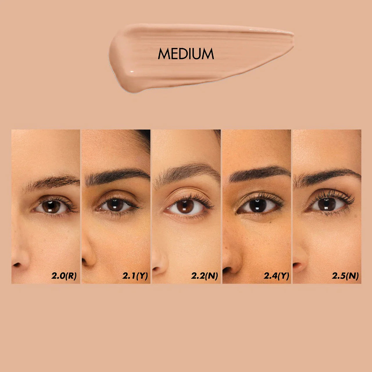 MAKE UP FOR EVER - HD Skin Smooth & Blur Undetectable Under Eye Concealer | 5 mL - Medaid