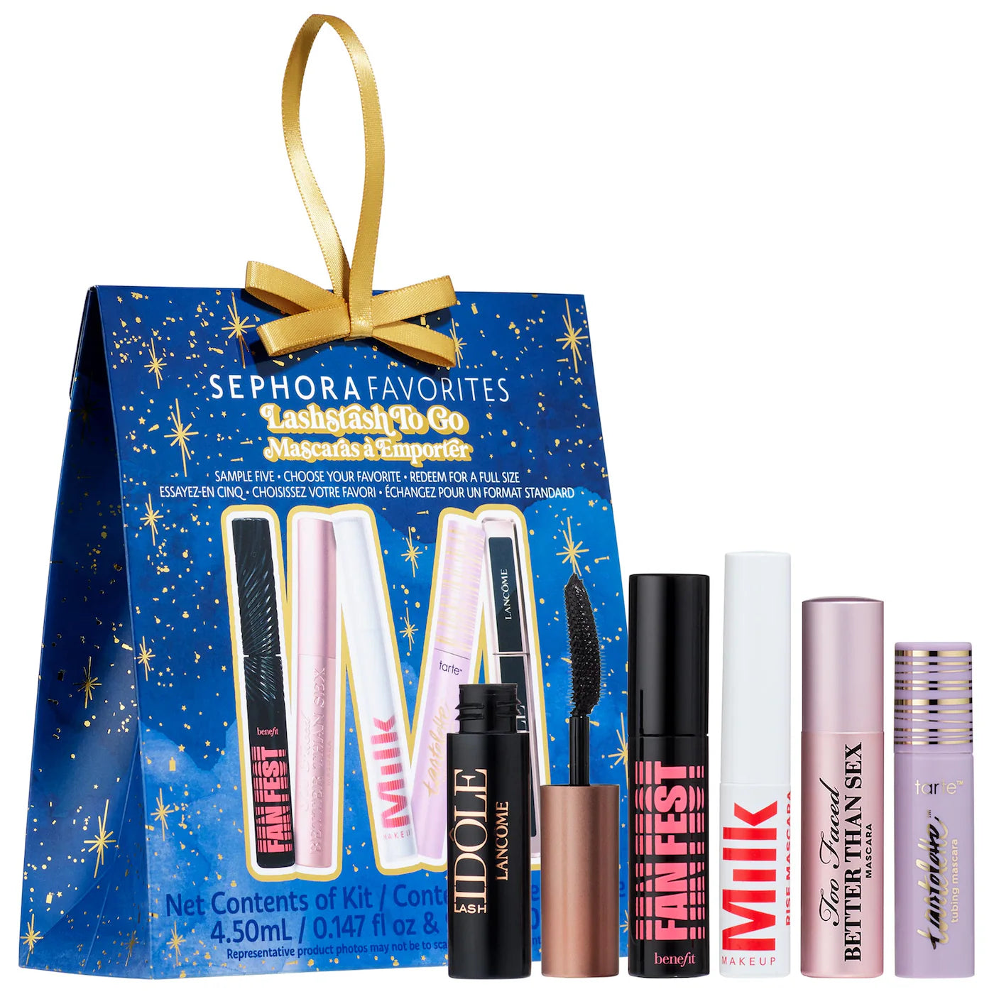 SEPHORA MINI HOLIDAY LASHTASH TO GO MASCARA SET - Medaid