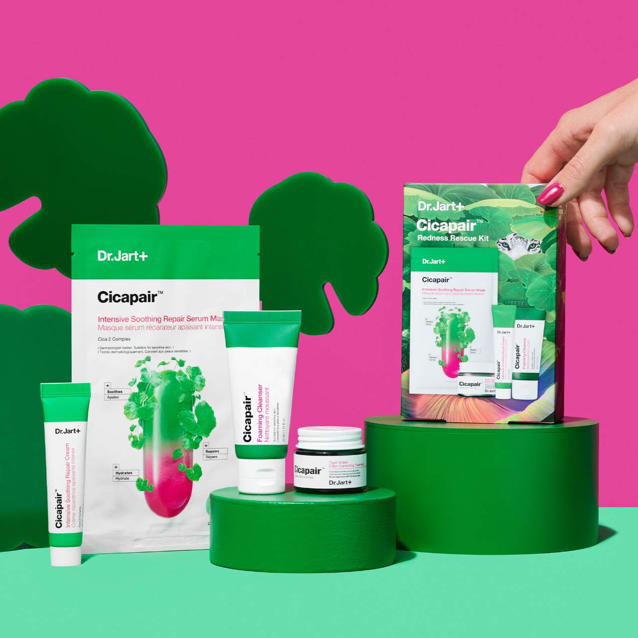 Dr. Jart+ - Cicapair™ Redness Rescue Kit for Sensitive Skin - Medaid