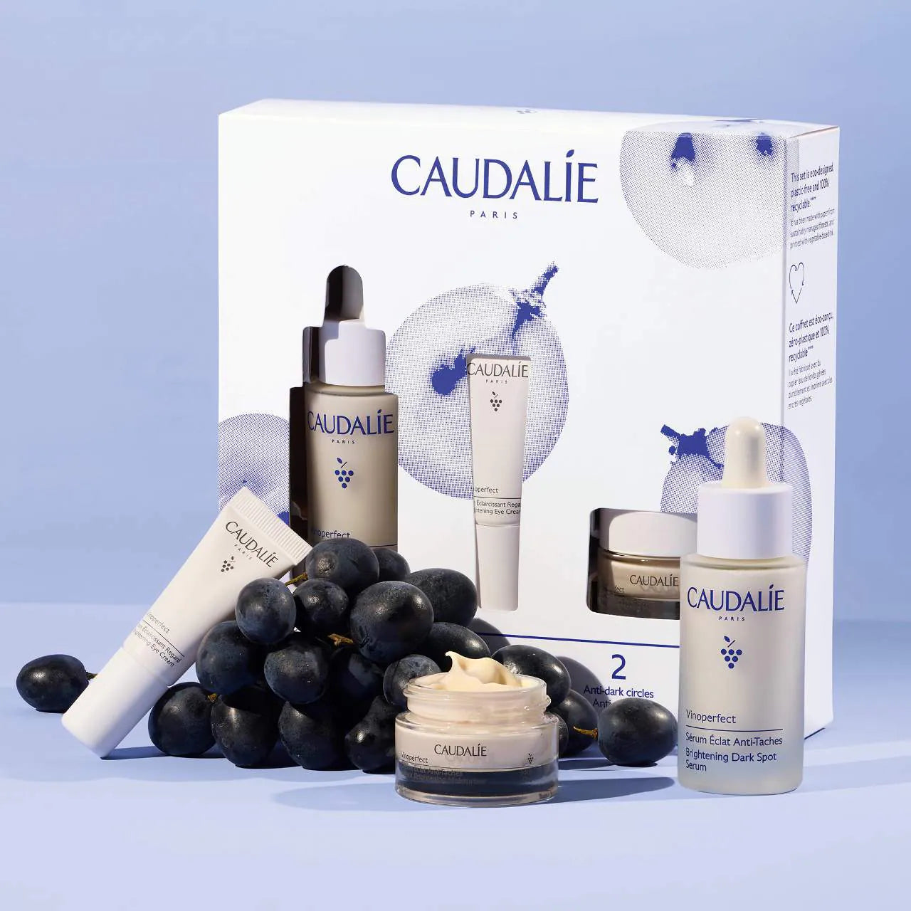 Caudalie - Vinoperfect Face & Eye Brightening Set - Medaid