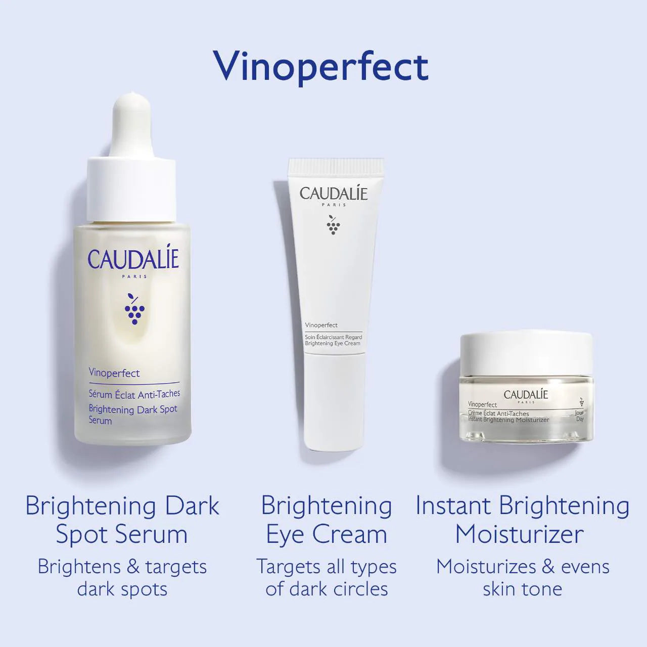 Caudalie - Vinoperfect Face & Eye Brightening Set - Medaid