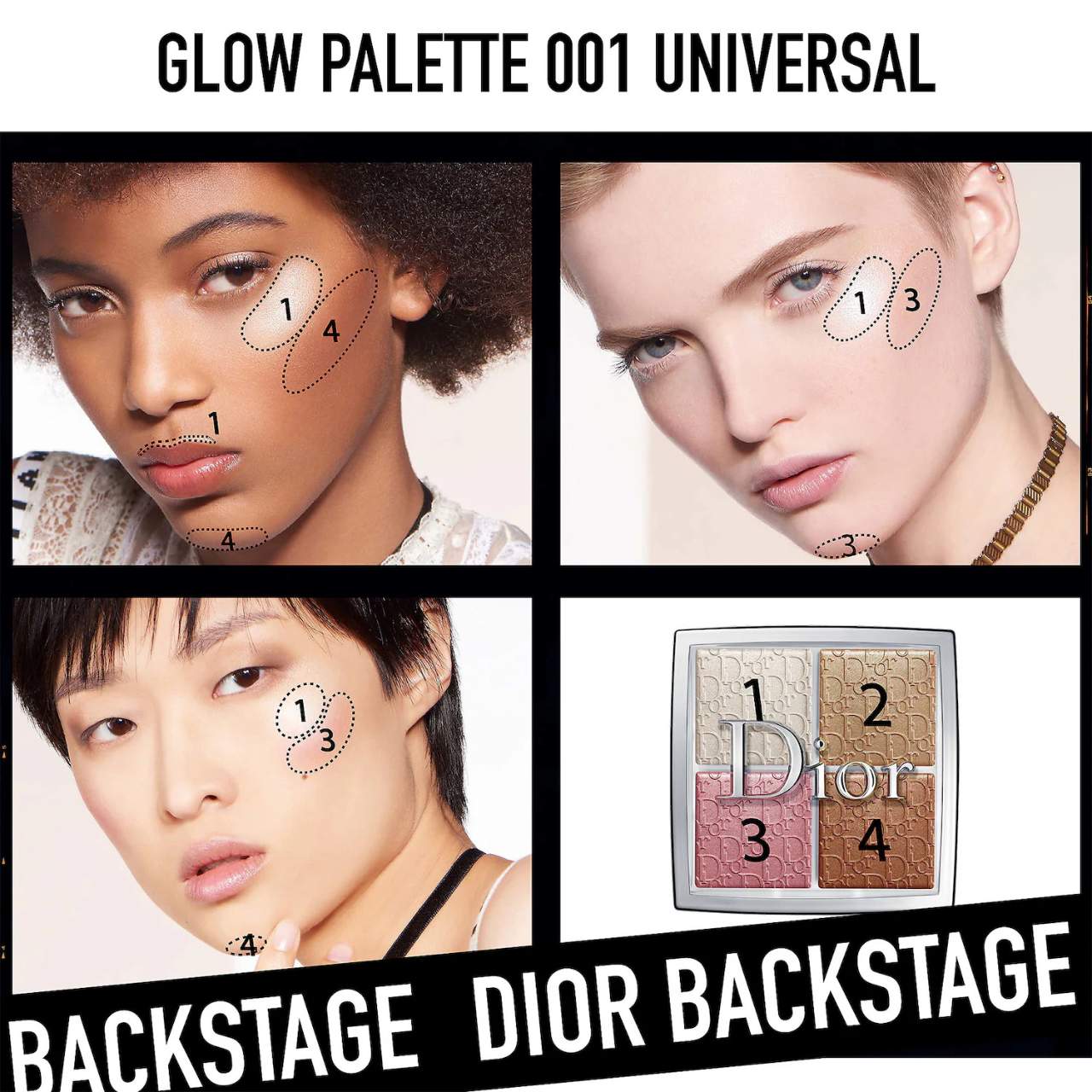Dior - BACKSTAGE Glow Face Palette - Medaid International