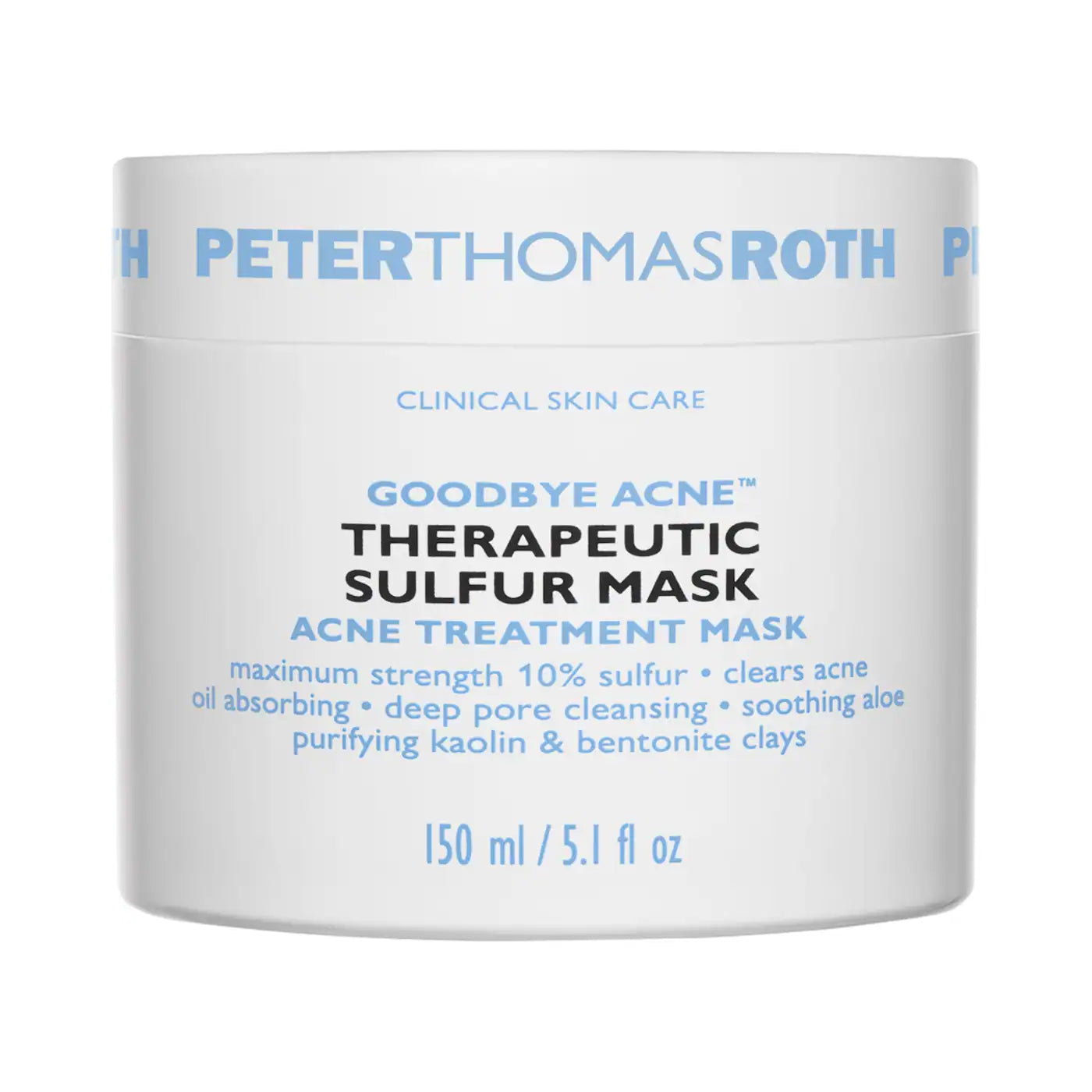 Peter Thomas Roth - Goodbye Acne™ Therapeutic Sulfur Mask | 150 mL - Medaid