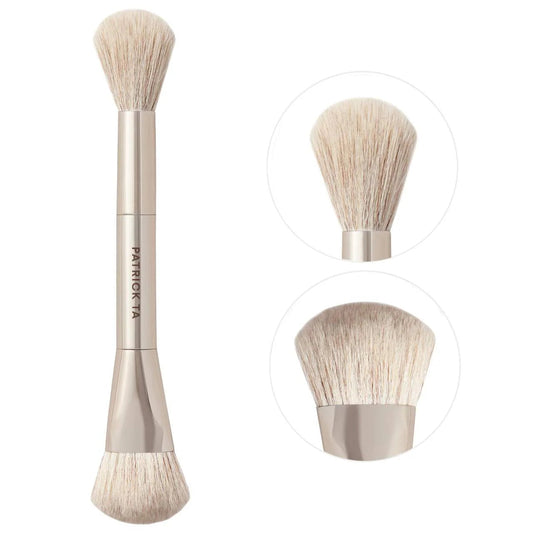 PATRICK TA - Dual Ended Precision Blush Brush - Medaid