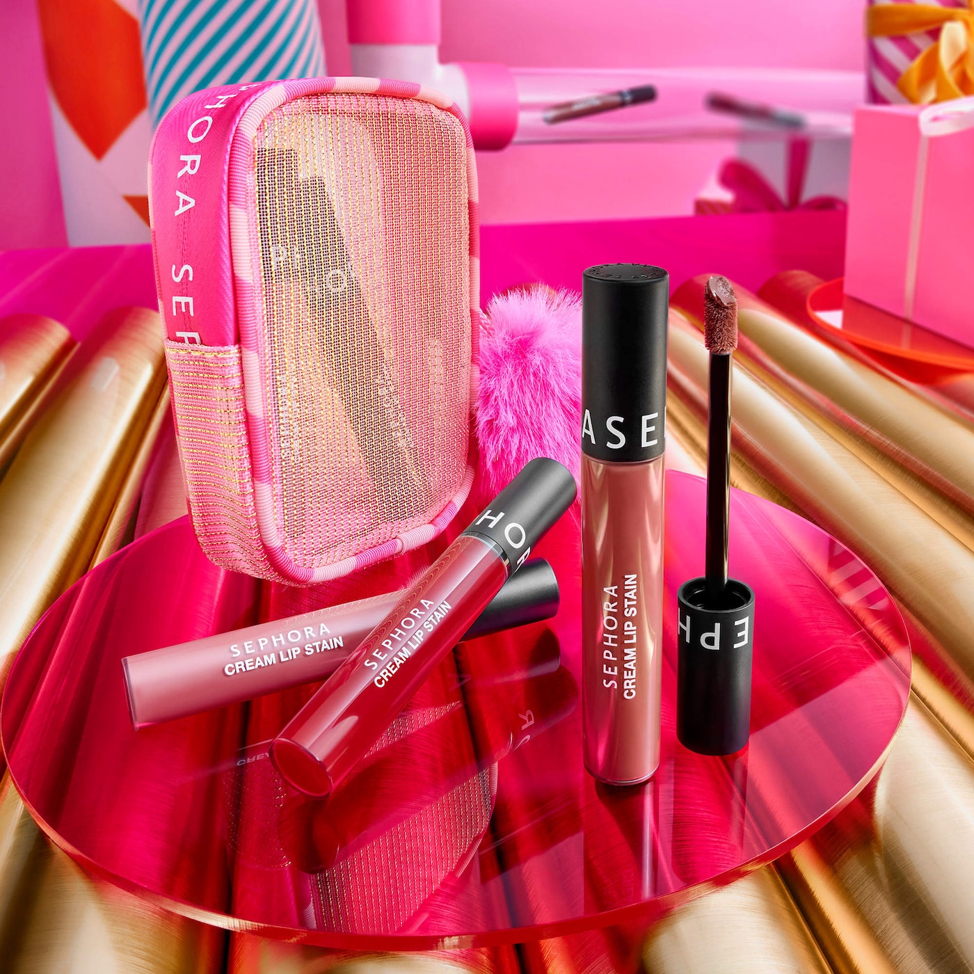 SEPHORA COLLECTION  5pc Cream Lip Stain Makeup Gift Set - Medaid International