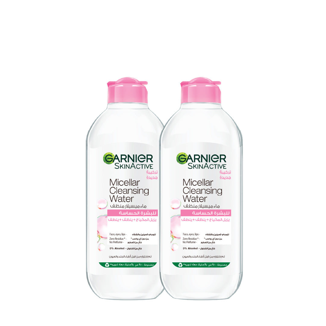 -15% Garnier 2 x 400mL Classic Micellar Water - Medaid