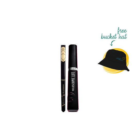 15% OFF Telescopic Mascara And Perfect Slim Eyeliner + FREE Bucket Hat - Medaid