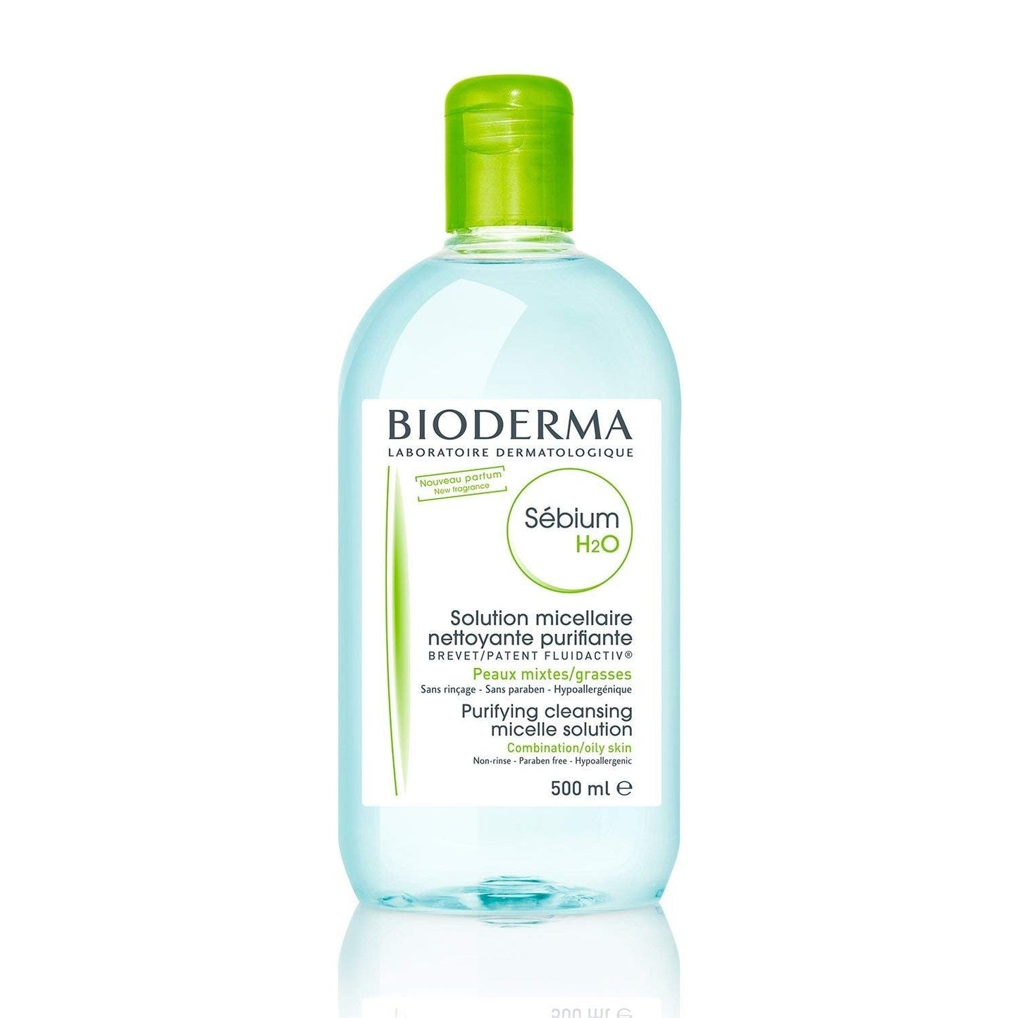 Bioderma Sebium H2O Cleansing Micellar Water Solution for Oily Skin - Medaid - Lebanon